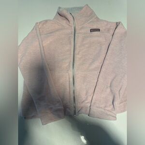 Vineyards vibes collared zip up